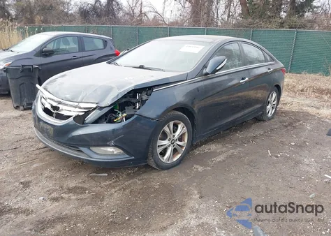 2012 Hyundai Sonata Limited из США, поврежденный, VIN 5NPEC4AC6CH338877